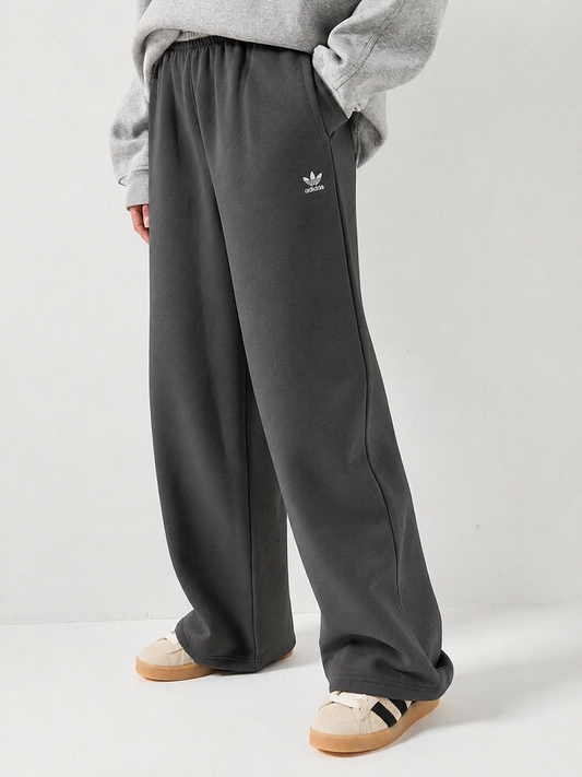 adidas wide leg Sweatpants dark gray Unisex