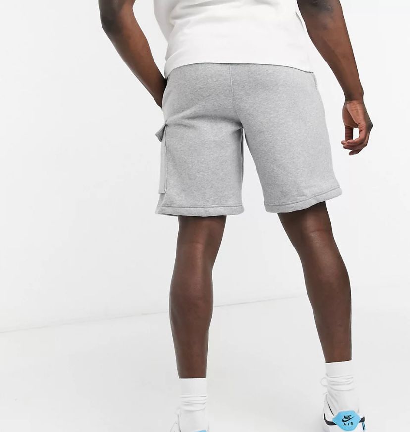Nike Mirror Cargo Shorts – Regular Fit – Light Gray