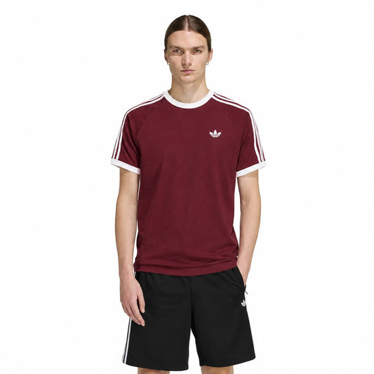 T-Shirt adidas Regular Fit – burgundy