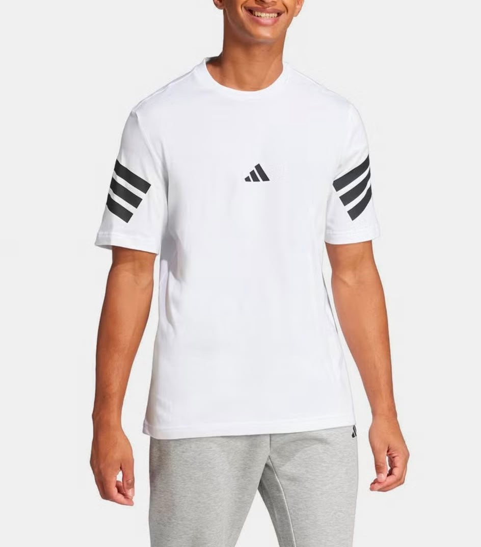 T-shirt Adidas Oversized Mirror – white