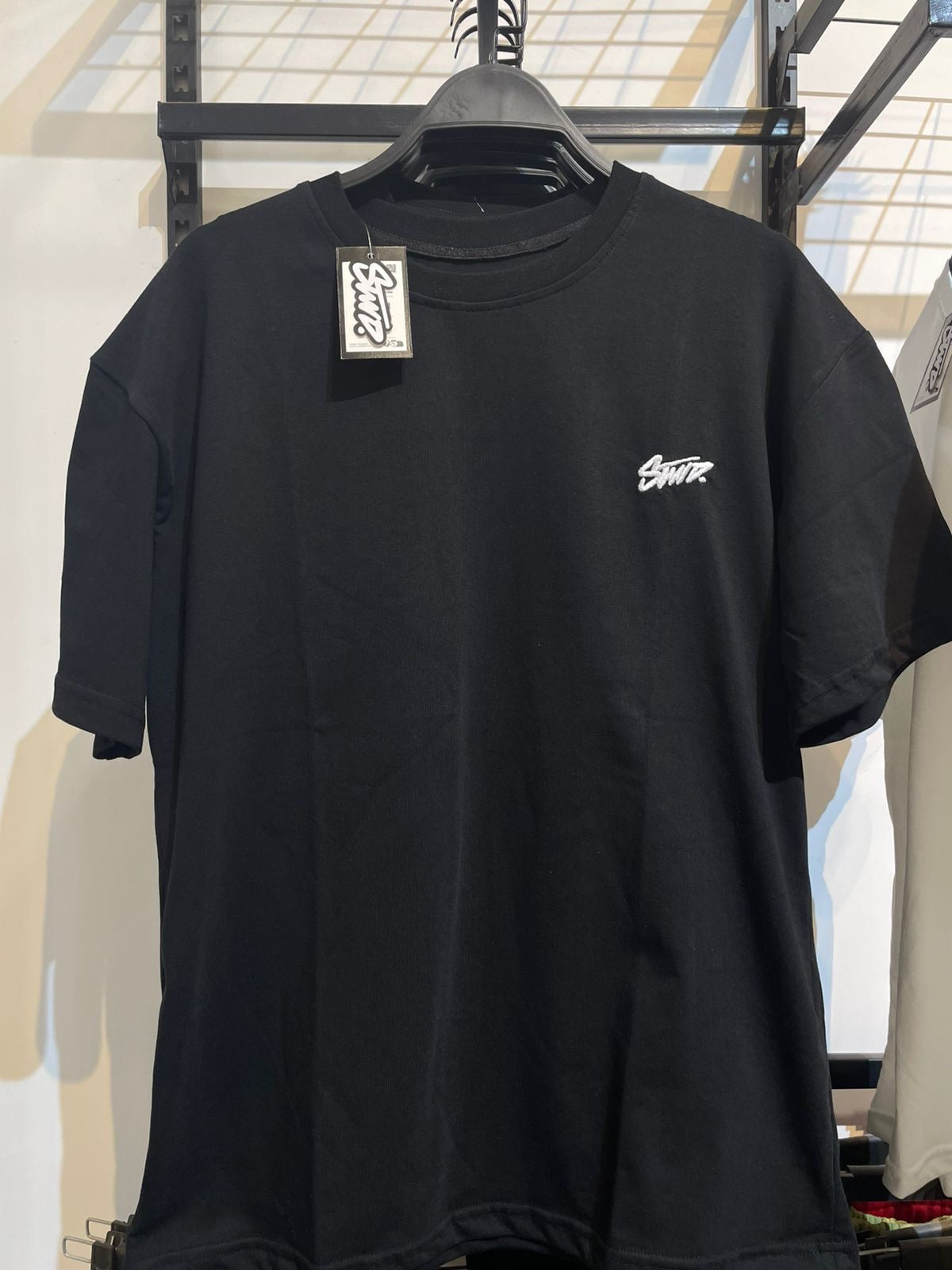 T-shirt PULL&BEAR Oversized Mirror – Black