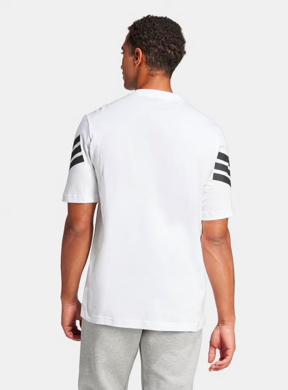 T-shirt Adidas Oversized Mirror – white