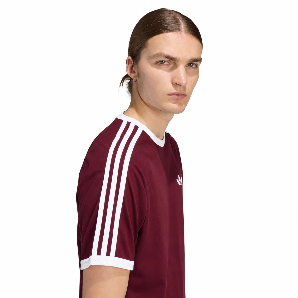 T-Shirt adidas Regular Fit – burgundy
