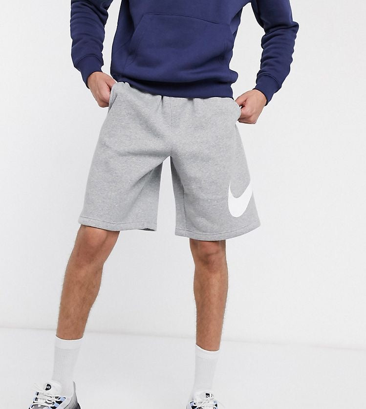 Nike Sportswear Club Fleece Men's Shorts – Regular Fit – Light Gray