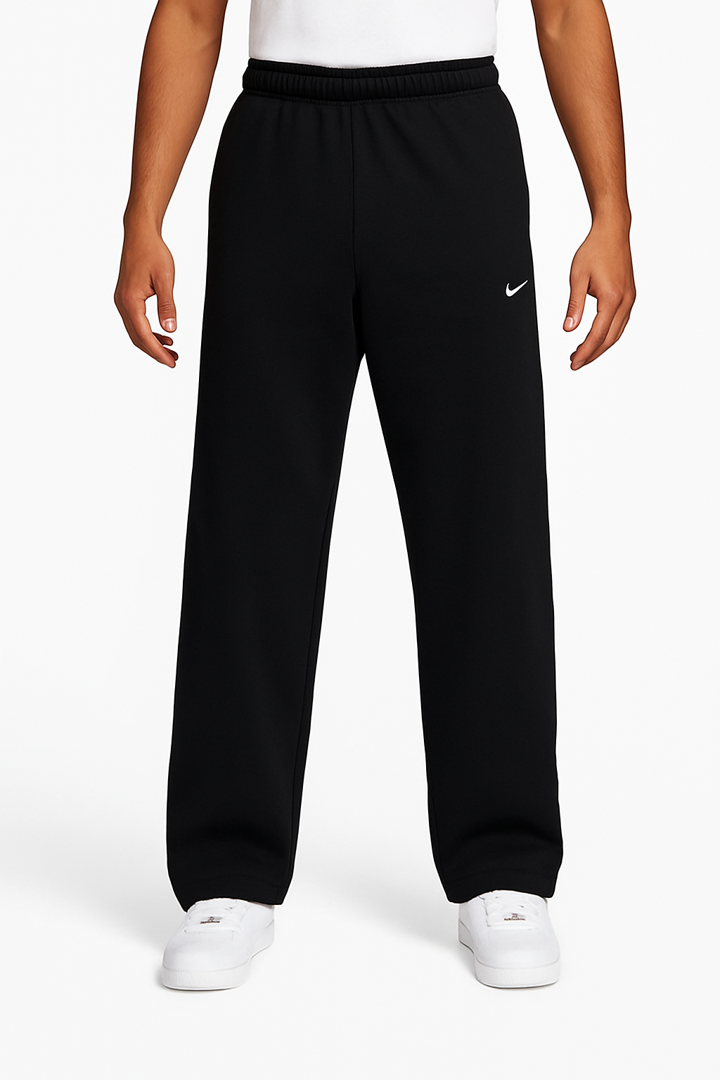 Nike Mirror Wide-Leg Sweatpants Unisex – Black