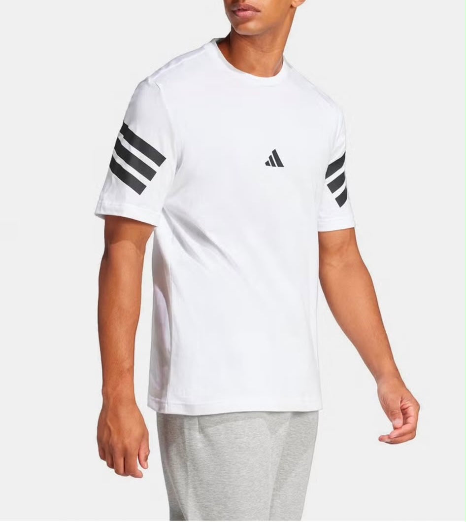 T-shirt Adidas Oversized Mirror – white