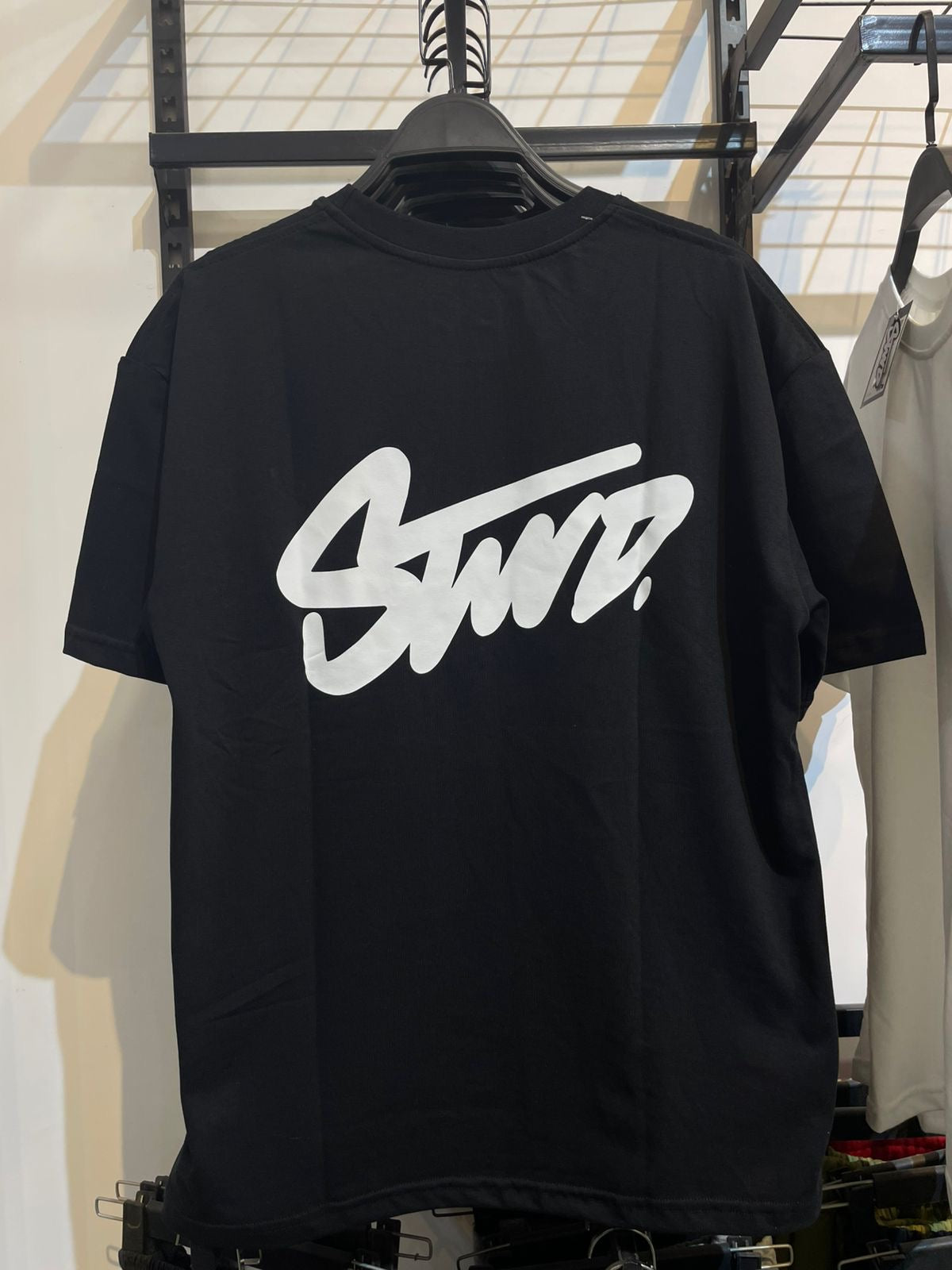 T-shirt PULL&BEAR Oversized Mirror – Black
