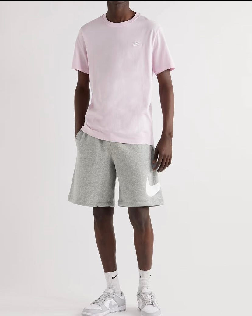 Nike Sportswear Club Fleece Men's Shorts – Regular Fit – Light Gray